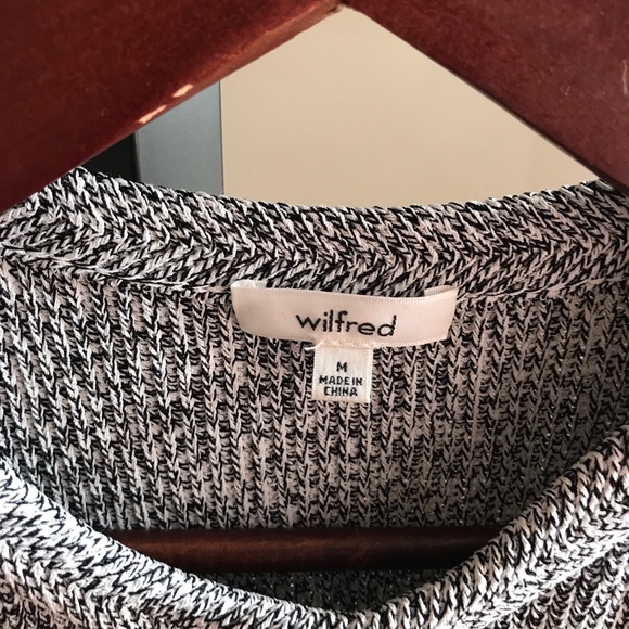 Sweater vest from Aritzia heather gray black white - Picture 2 of 2